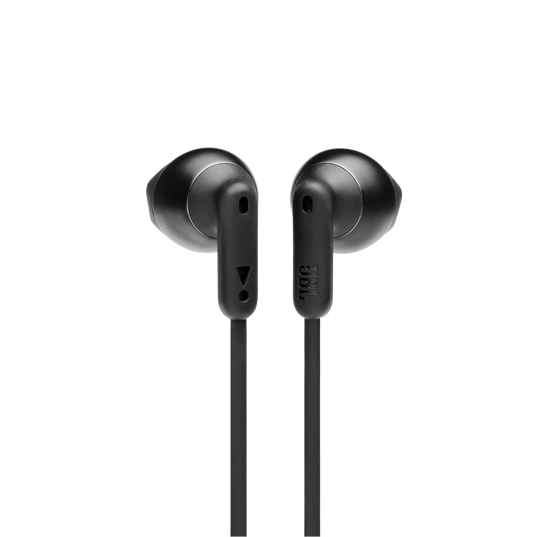 JBL Tune 215BT - Black - Wireless Earbud headphones - Front